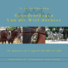 Opendeurdagen Van der Wiel Harness - 31 maart &  01 april - Achel Statie