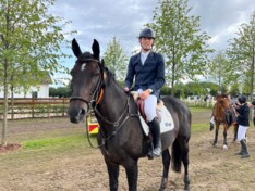 Mathias Hazebroek wordt 4de in de CSI2* GP van Brussel