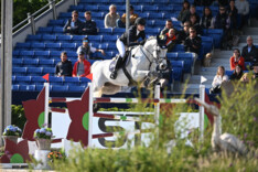 Puntje tijd houdt Zoe Conter uit de barrage van de CSI2* GP van Wellington