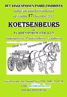 Zandhoven Koetsenbeurs - zondag 17 december