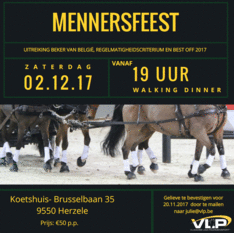 Belgisch Mennersfeest 2017 - 2/12/2017