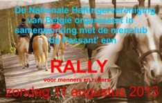 Oud-Heverlee, rally voor menners en ruiters - 11 augustus