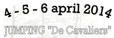 Jumping Cavalier 4-5-6 april