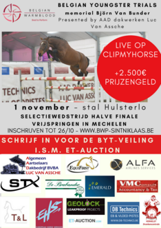 Belgian Youngster Trials meets ET Auction