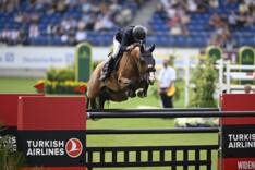 Wilm Vermeir 4de in de CSI2* GP van Valkenswaard