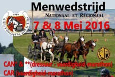 Mennen in Flémalle, 7-8 mei