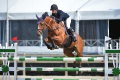Zoe Conter 4de in de CSI2* GP van St. Tropez