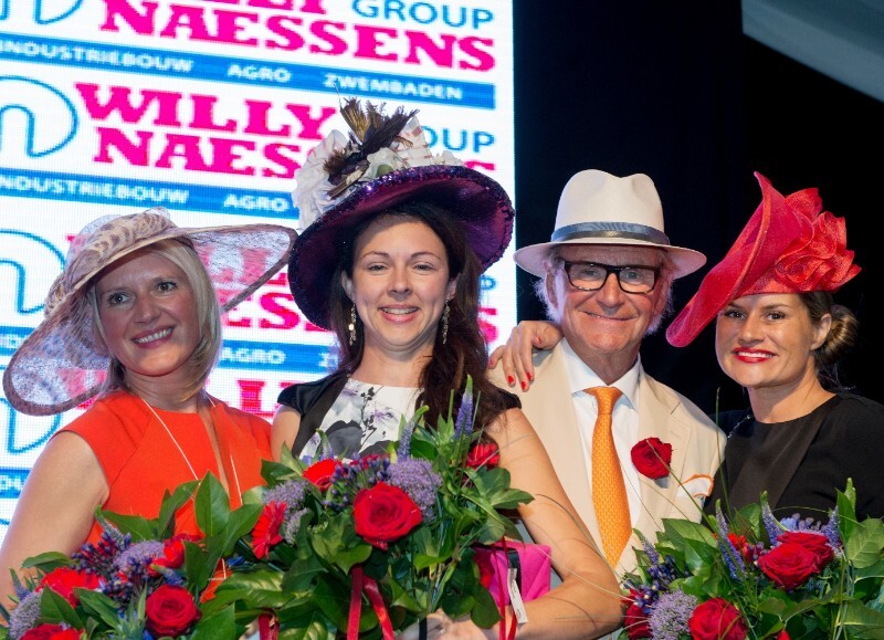 Galop be Willy Naessens Hat Trophy Tijdens Waregem Koerse 30 Augustus