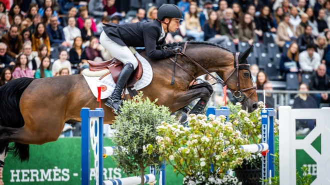 Mathieu Guery springt naar zilver in ochtendrubriek van Parijs