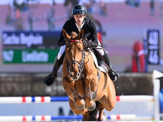 Sacha Beghuin bevestigt goede vorm met winst in de Longines Rankingproef van Oliva
