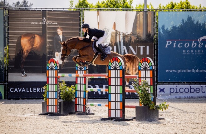 Seppe Wouters leidt integraal Belgisch podium in de CSI2* Grand Prix van Bonheiden