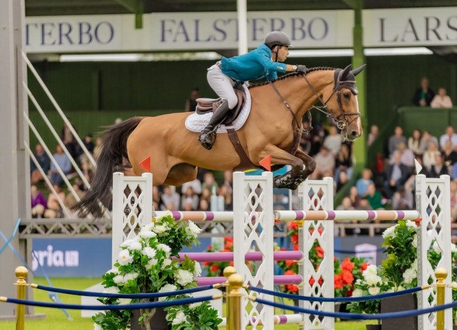 Abdel Saïd springt naar ochtendwinst in Falsterbo