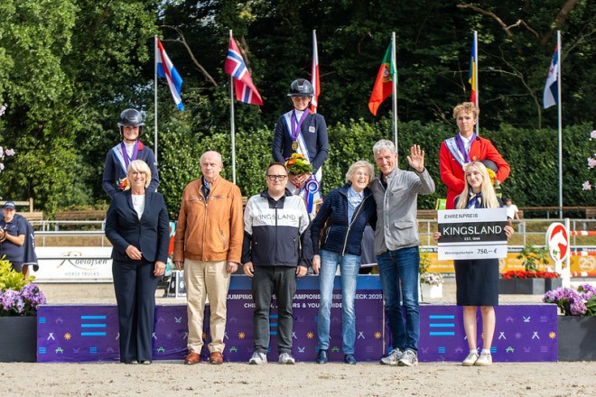 Mathieu Guery behaalt brons op het Europees Kampioenschap Young Riders!