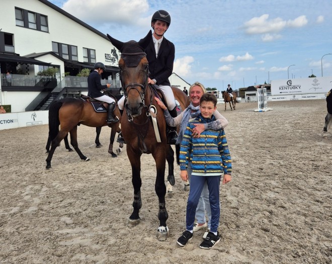 Thibeau Spits springt de top 3 binnen in Longines Rankingproef van Lier