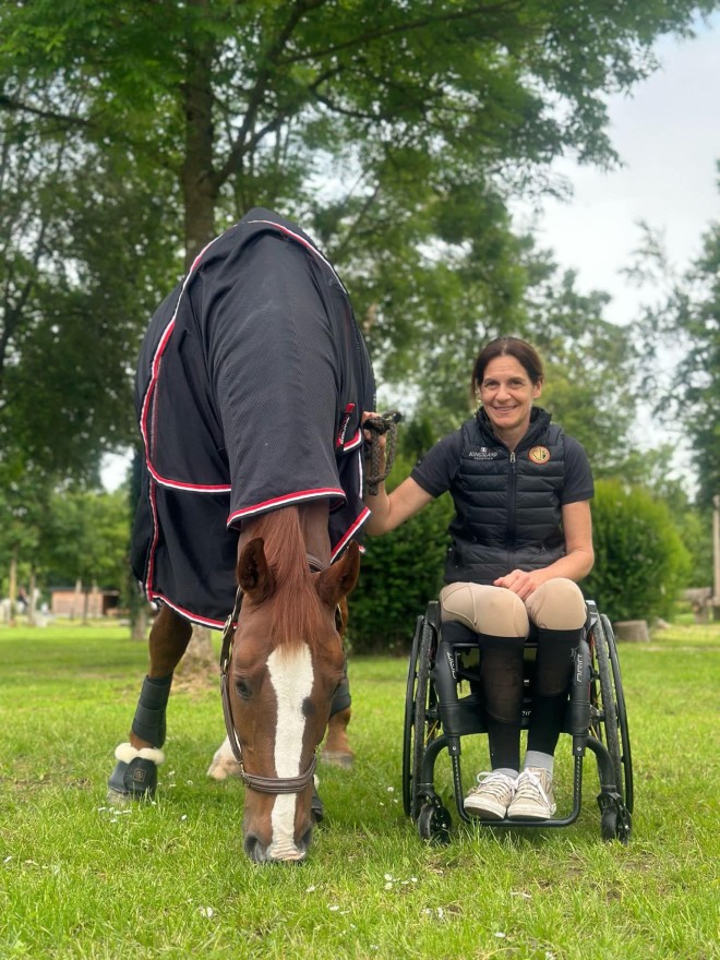 Paralympiër Barbara Minneci: “We spreken een andere taal, maar mijn paarden doen er alles aan om me te begrijpen”