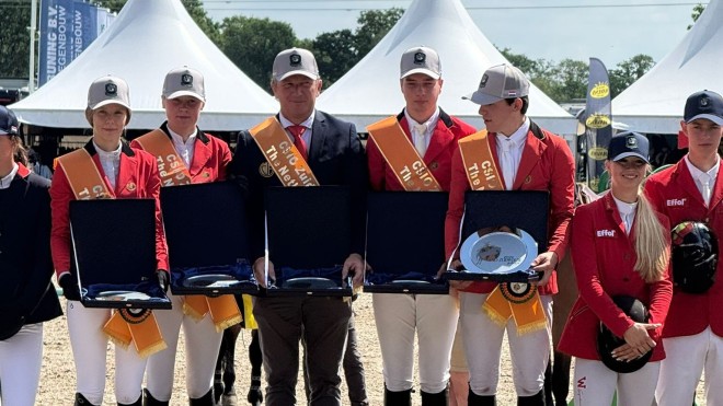 Belgische Young Riders winnen Nations Cup in Zuidwolde
