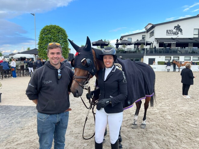 Gudrun Patteet wint overtuigend de Longines Rankingproef in Lier