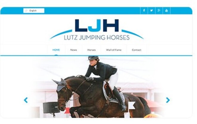 Nieuwe website Lutz Jumping Horses