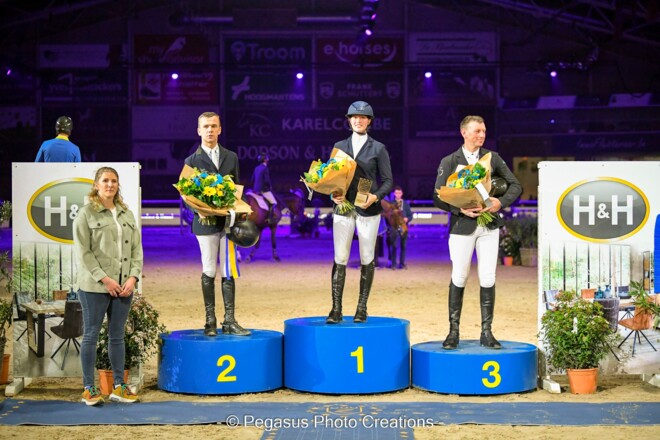 Marthe Heudens en Newton Van ’t Zorgvliet winnen de Open Stallion Competition!