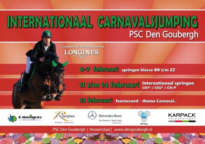 Topruiters van de partij op Carnavalsjumping