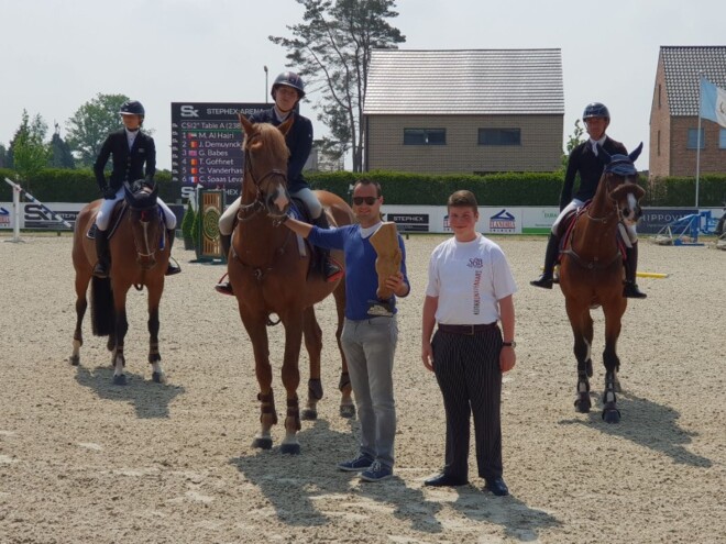CSI2* Opglab.: Demuynck komt seconde tekort