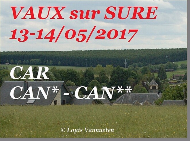 Dossier Vaux-sur-Sûre - 13-14/05/2017