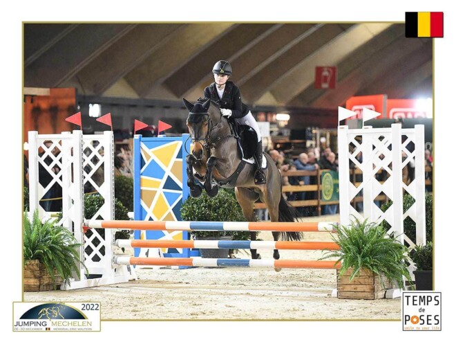 Maline Van Tulder wint de JM IM Finale Pony’s 80cm!