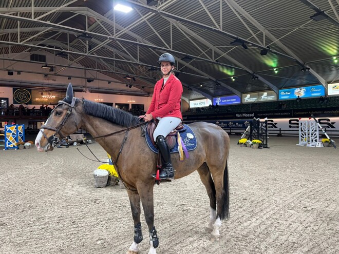 Virginie Thonon springt naar zilver in de LR van Lier!
