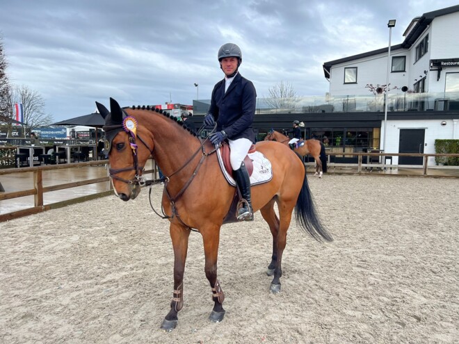 Vincent Lambrecht springt naar 4de plaats in de CSI2* GP van Lier