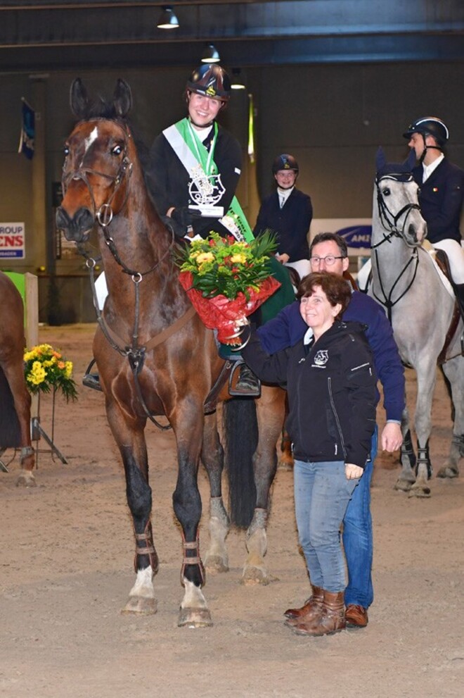 Femke D'Hoore, nationale LRV kampioen Zwaar