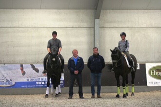 Kevin De Baere en Saartje Voets laureaten S&A Dressuurcup