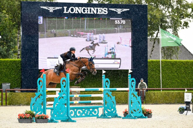 Chloé Hoste leidt Belgische top 5 in de Children Grand Prix van Valkenswaard!