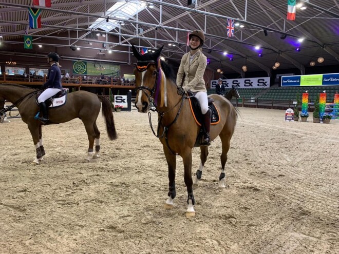 CSIYH1 Lier: Femke De Graaf 2de in de finale