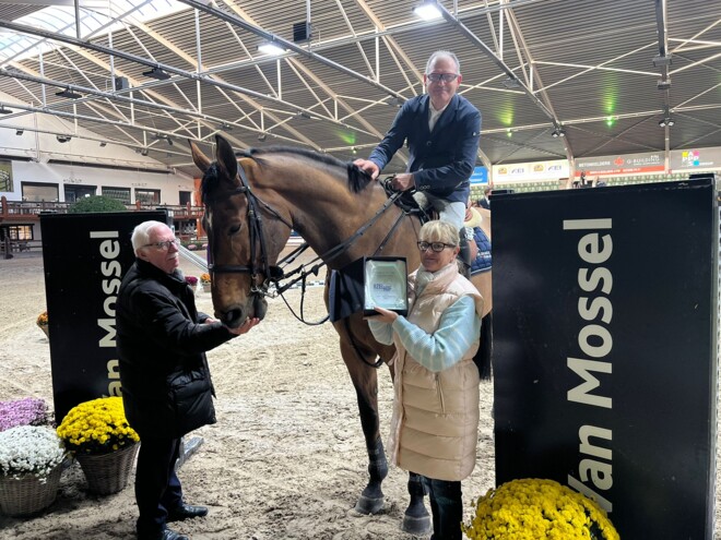 Jean De Grande begint de slotdag in Lier met winst!