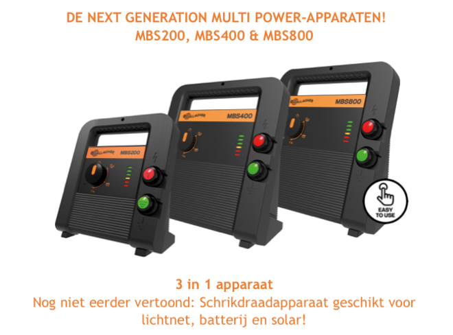 DE NEXT GENERATION MULTI POWER-APPARATEN!