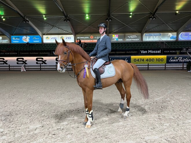 Gilles Thomas strandt net naast het podium in Lier