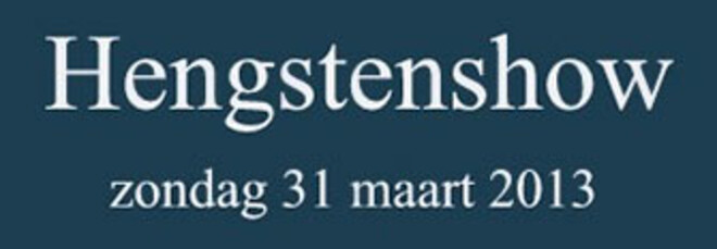 Nu zondag, Breemeersen Hengstenshow