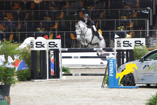 Ook Felicien Collin zorgt voor een Belgische overwinning in Opglabbeek