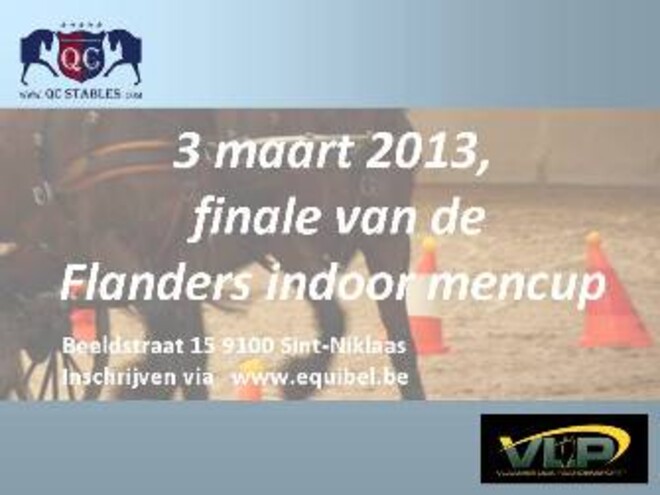 Laatste inschrijfdag voor Finale VLP Flanders Indoor Mencup