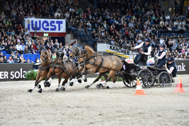 Boyd Exell wint CAI-W Stuttgart