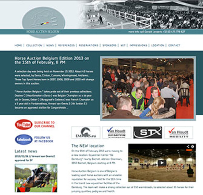 Horse Auction Belgium op 15 februari