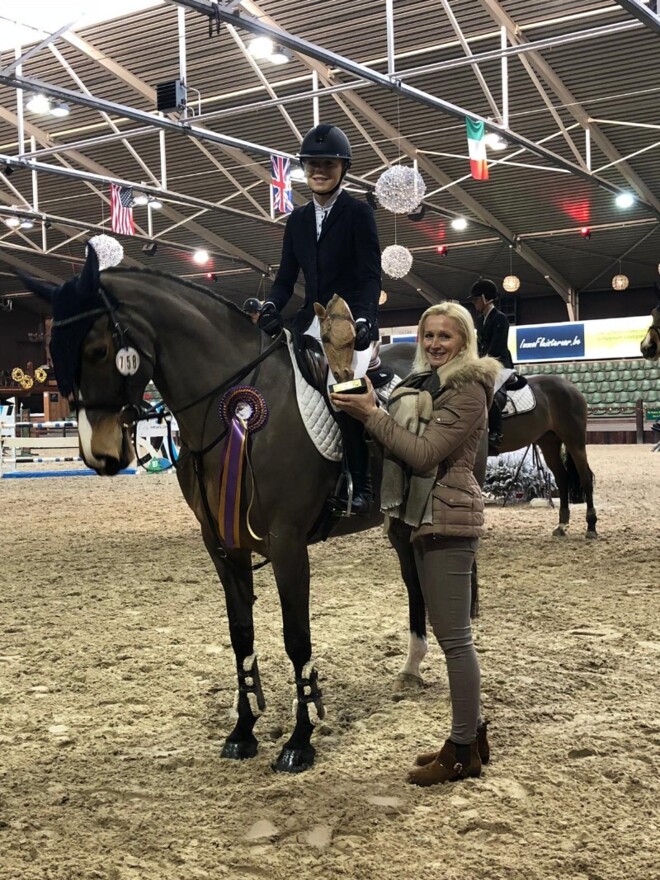 CSIYH1* Lier: Odile Gierech op het podium!