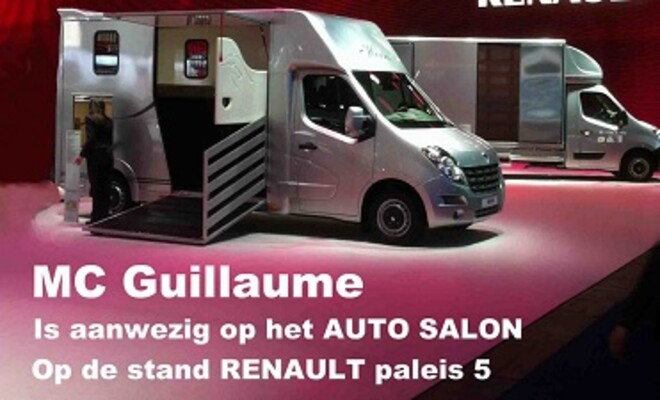 MC Guillaume op Autosalon