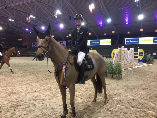 Jeroen De Winter 2de in de CSI2* GP van Lier
