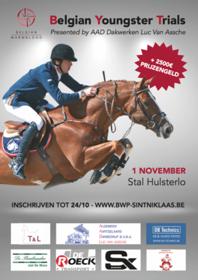 Schrijf nu in voor Belgian Youngster Trials!