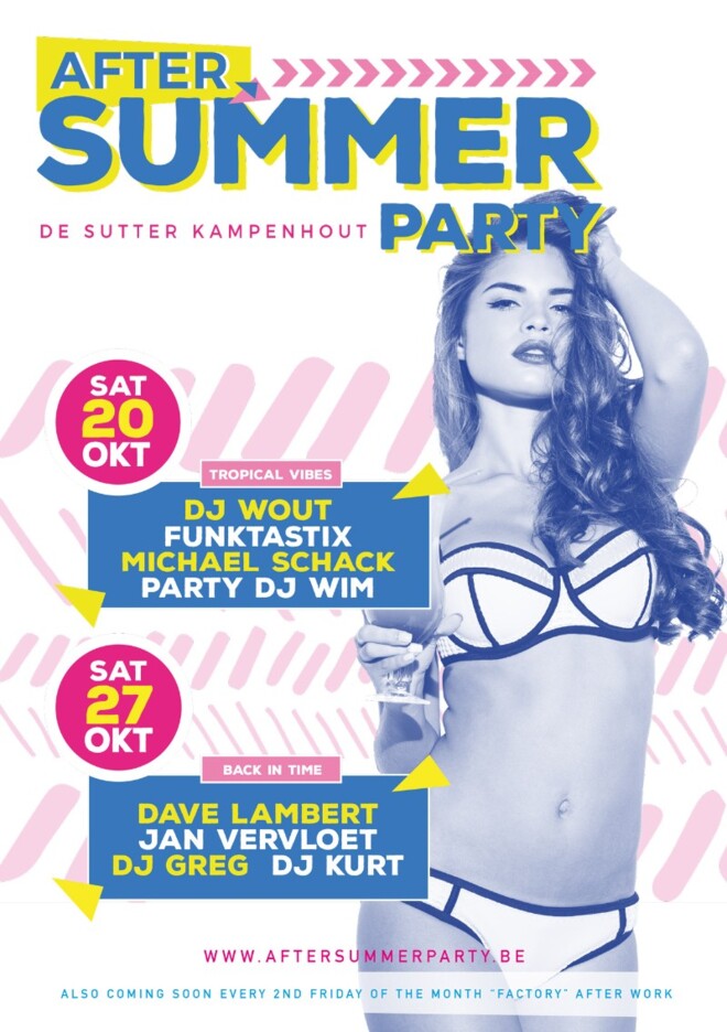 After Summer Party bij De Sutter Kampenhout