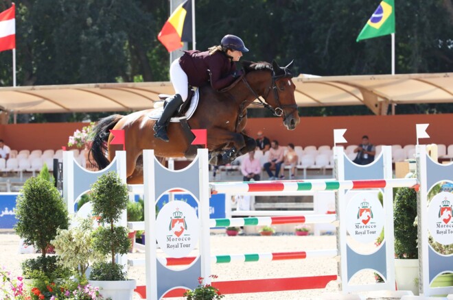 Charlotte Philippe triomfeert in Rabat !