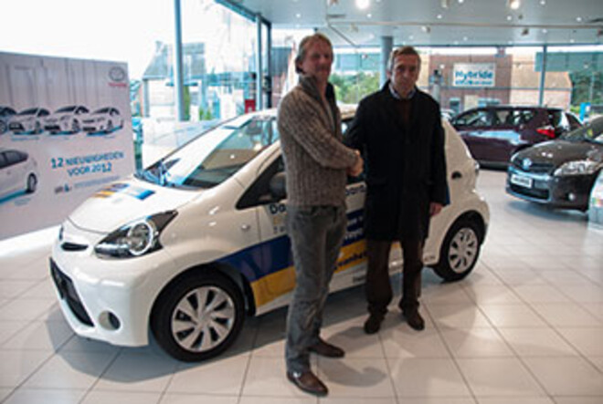 Winnaar auto op Dag van het Paard Zilvermeer Mol