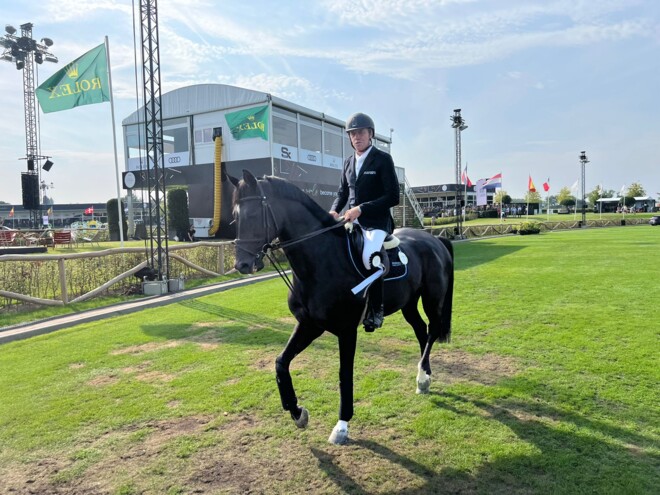 Dominique Hendrickx springt op het podium in CSI5* openingsrubriek!