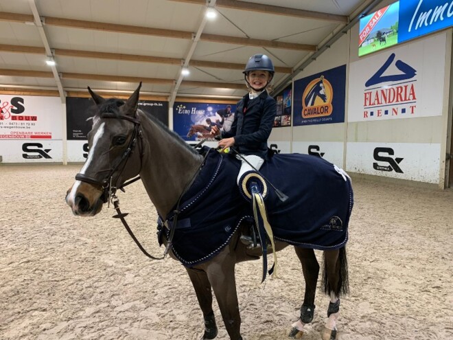Robin Vermeir wint de Pony-finale 1m10!